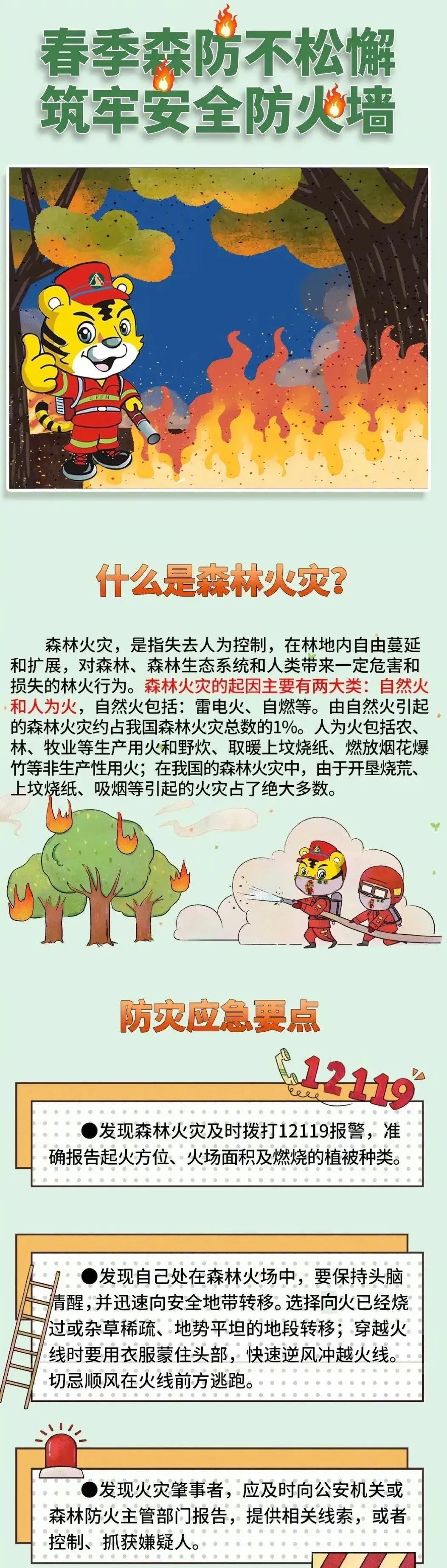 全民閱讀 | 一圖科普森林防火安全知識